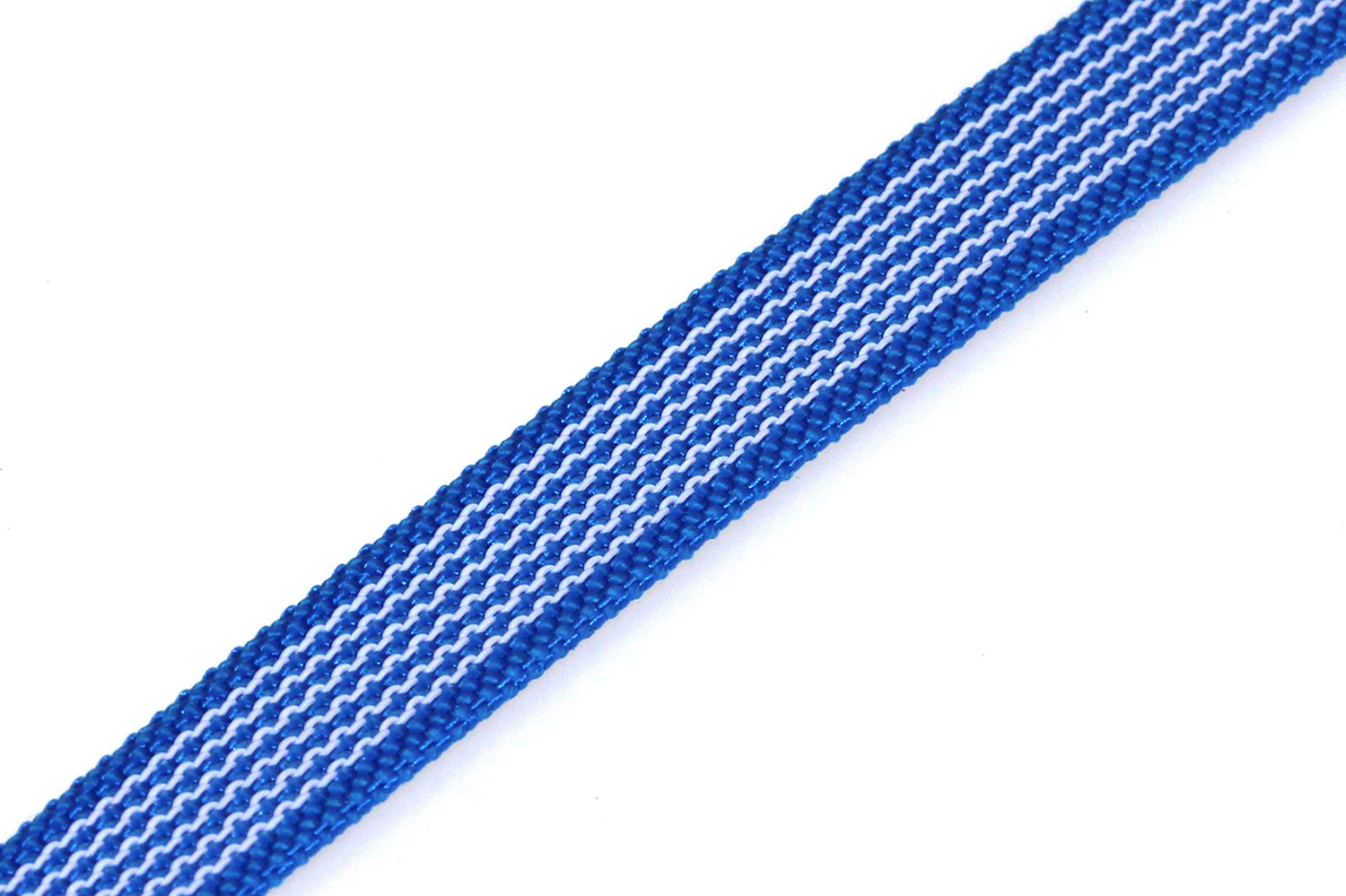 Gurtband mit Gummifden 20mm, Blue