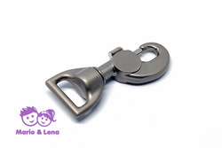 Aluminium Circle Snap 20mm 3/4 satined