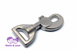 Aluminium Circle Snap 25mm 1 satined