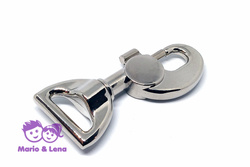 Aluminium Circle Snap 25mm 1 high-polish