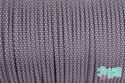 Meterware Type III 550 Cord, Farbe CHARCOAL GREY DIAMONDS