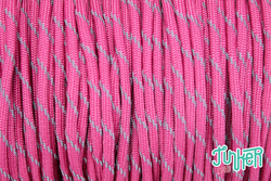 Meterware Type III 550 Cord, Farbe FUCHSIA W 3 REFLECTIVE...