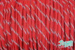 Meterware Type III 550 Cord, Farbe IMPERIAL RED W 3...
