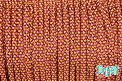 150 Meter Rolle Type III 550 Cord, Farbe BURGUNDY &...