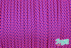 Meterware Type III 550 Cord, Farbe NEON PINK & ACID...