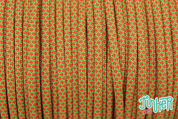 CUSTOM CUT Type III 550 Cord in color NEON GREEN & NEON...