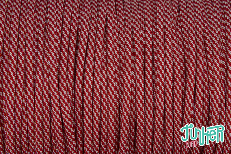 Meterware Type III 550 Cord, Farbe CANDY CANE