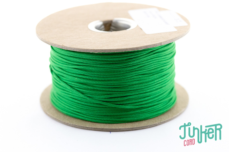 500 feet Spool Type I Cord in color KELLY GREEN