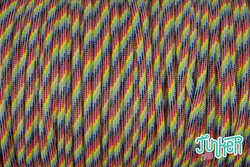 CUSTOM CUT Type III 550 Cord in color LIGHT STRIPES