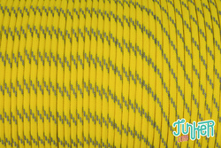 CUSTOM CUT Type III 550 Cord in color NEON YELLOW W 3...