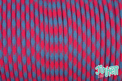 150 Meter Rolle Type III 550 Cord, Farbe PINK SKY CAMO