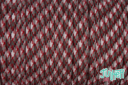 Meterware Type III 550 Cord, Farbe RED CAMO