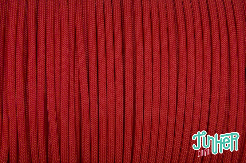 150 Meter Rolle Type III 550 Cord, Farbe RED