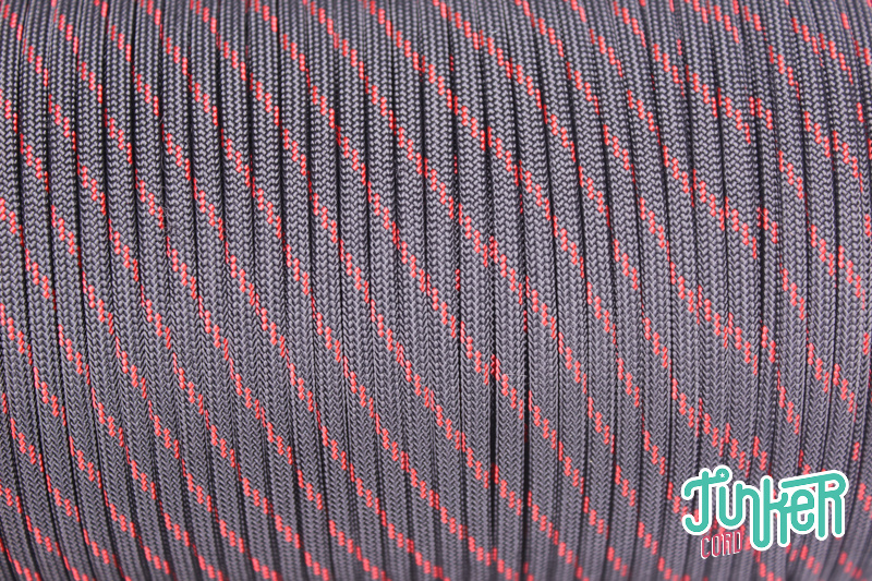 CUSTOM CUT Type III 550 Cord in color THIN RED LINE