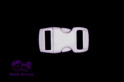 Bracelet Buckle White 10mm