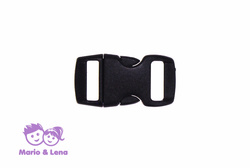 Schmuckverschluss Schwarz 10mm