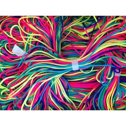 30 Meter Bndel Polycord Type III Farbe RAINBOW / REGENBOGEN