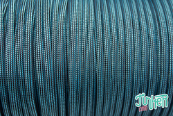150 Meter Rolle Type III 550 Cord, Farbe NEON TURQUOISE &...