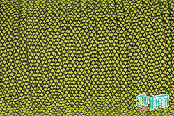 Meterware Type III 550 Cord, Farbe CANARY YELLOW DIAMONDS