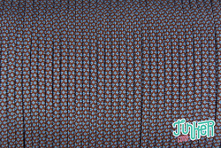 150 Meter Rolle Type III 550 Cord, Farbe CHOCOLATE BROWN...