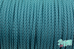 150 Meter Rolle Type III 550 Cord, Farbe TURQUOISE & TEAL...