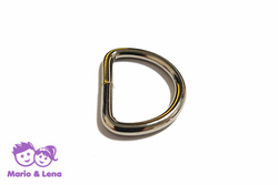 D-Ring 25 x 18 x 3,4mm Stahl Silber