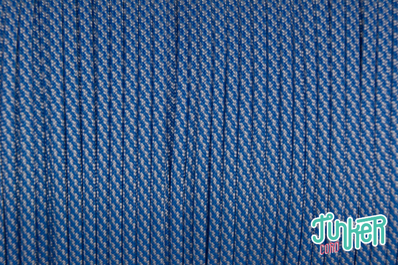 150 Meter Rolle Type III 550 Cord, Farbe COLONIAL BLUE & WHITE CC