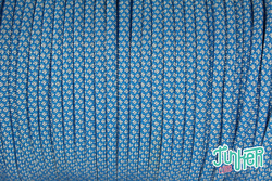 150 Meter Rolle Type III 550 Cord, Farbe COLONIAL BLUE &...