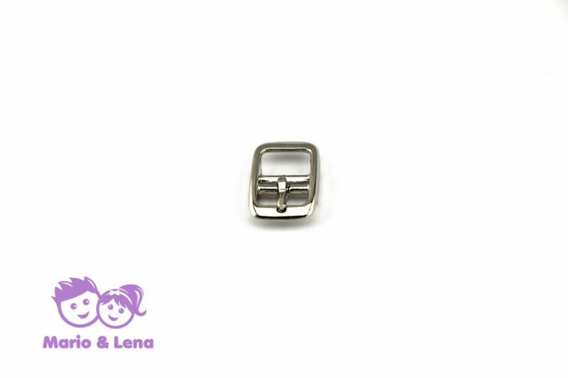 Double Buckle 16mm #147 nickle plated Silver