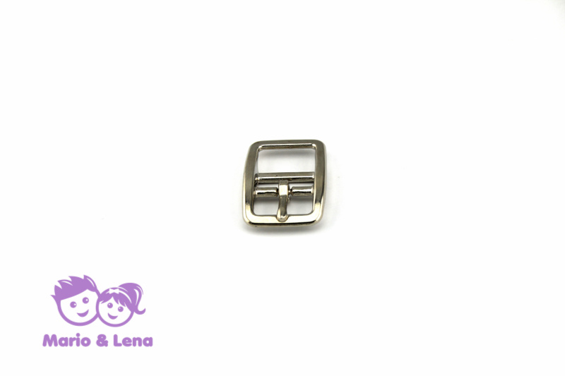 Double Buckle 20mm #147 nickle plated Silver