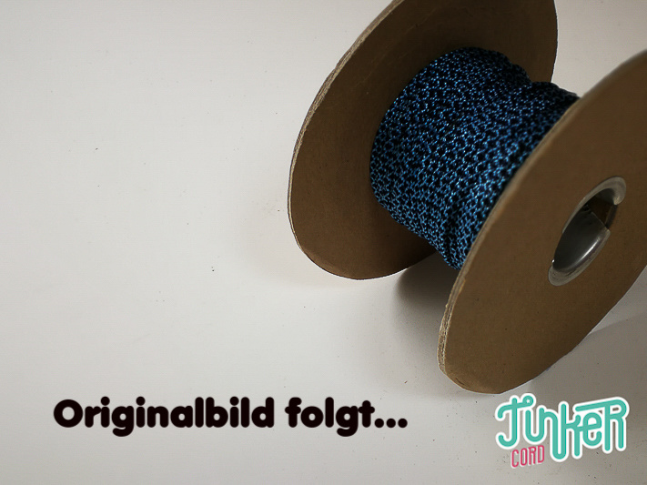 150 Meter Rolle Type I Cord, Farbe BABY BLUE & MIDNIGHT BLUE DIAMONDS