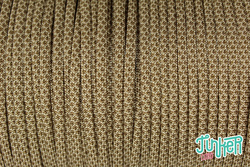 Meterware Type III 550 Cord, Farbe CREAM & GOLD BROWN...