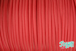 150 Meter Rolle Type III 550 Cord, Farbe SALMON & WHITE...