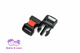Plug Buckle with safety catch 16mm Black