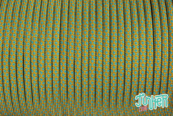 150 Meter Rolle Type III 550 Cord, Farbe GOLDENROD & NEON...