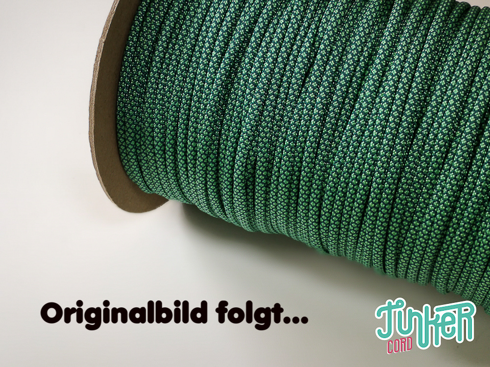 150 Meter Rolle Type III 550 Cord, Farbe TEAL & MINT DIAMONDS