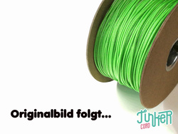 Meterware Type I Cord, Farbe WHITE & NEON GREEN STRIPE