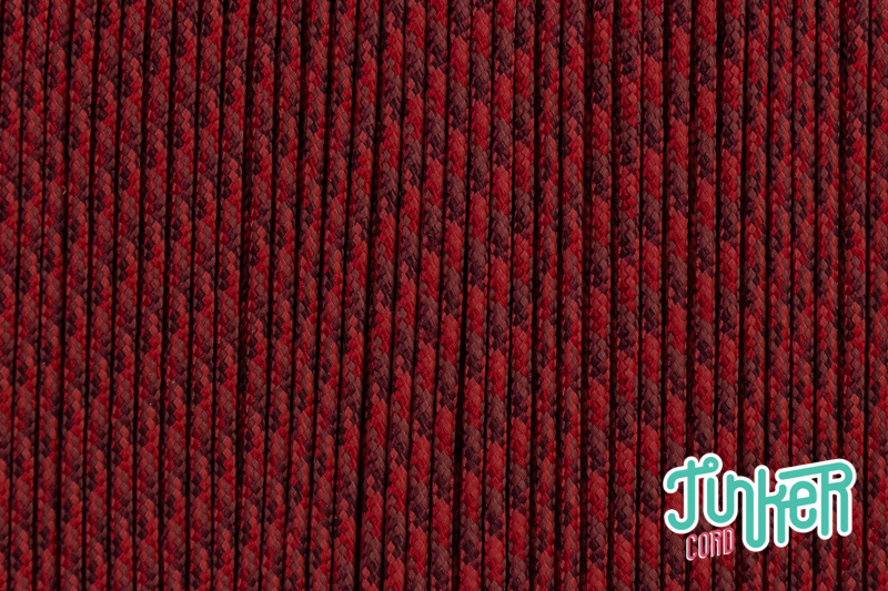 150 Meter Rolle Type II 425 Cord, Farbe RED BLEND