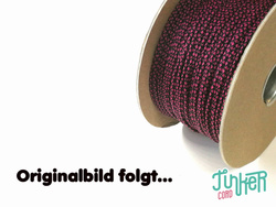 Meterware Type I TINKER Cord, Farbe FUCHSIA DIAMONDS