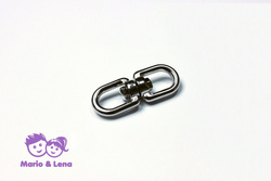 Swivel Eye V4A Silver