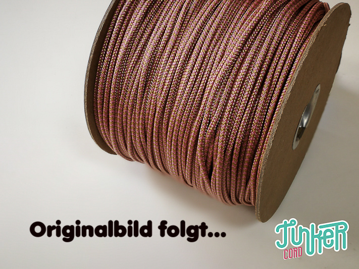 150 Meter Rolle Type II TINKER Cord, Farbe LAVENDER PINK & GOLD BB