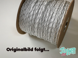 150 Meter Rolle Type II TINKER Cord, Farbe WHITE & SILVER...
