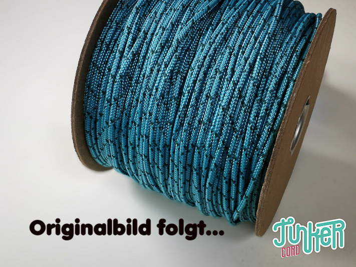 150 Meter Rolle Type II TINKER Cord, Farbe TURQUOISE & TEAL X