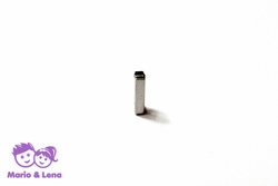 Chrom Letter - I - to bead 14mm Silver