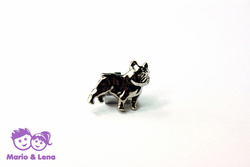 Zierniete Bulldogge Silber