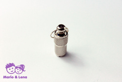 Anhnger Adress Rhre Silber