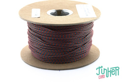 Meterware Type I TINKER Cord, Farbe TEAL & SOLAR ORANGE...