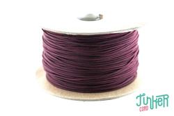 Meterware Type I TINKER Cord, Farbe BURGUNDY & BLACK STRIPE
