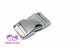 Aluminium Buckle 1  silver, high-polish
