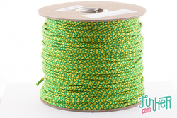 Meterware Type II TINKER Cord, Farbe KELLY GREEN & YELLOW...